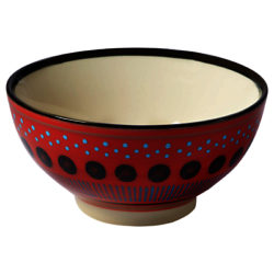 west elm Potter's Workshop Seed Bowl, Red